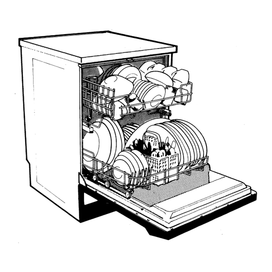 Smeg Dishwasher 3LBS931 Instructions For Installation And Use Manual