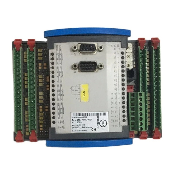 PMA KS 800 Functional Description