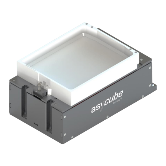 Asyril Asycube 240 Operating Manual