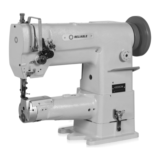 Reliable 4300CW Instruction Manual