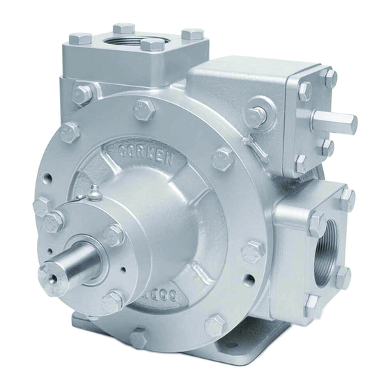 Corken PT Series Installation, Operation & Maintenance Manual