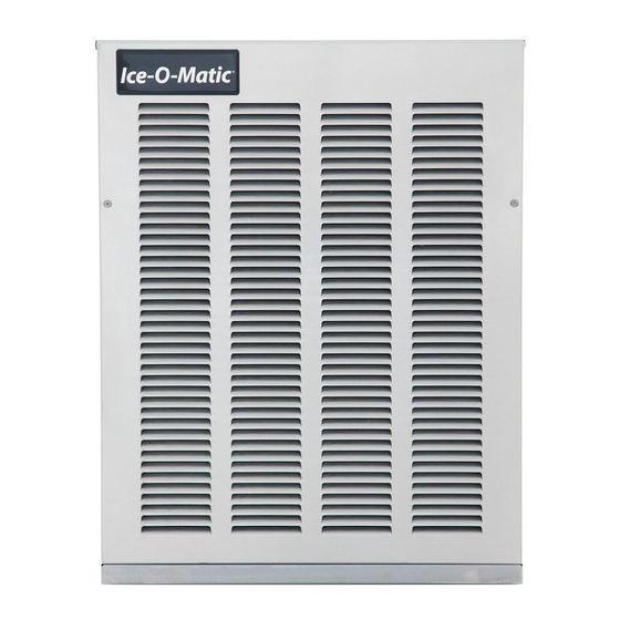 Ice-O-Matic MFI1256 Cleaning And Sanitizing Instructions