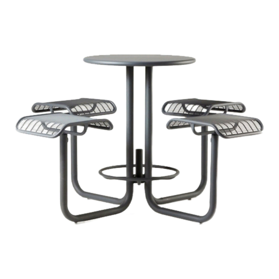 Landscape Forms Carousel Installation Manual