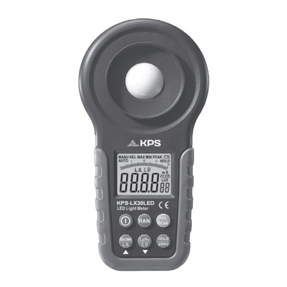 Mgl KPS-LX30LED Instruction Manual