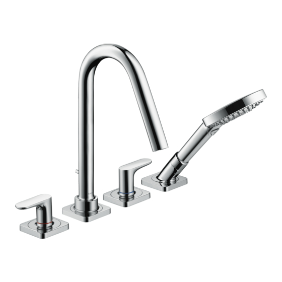 Hans Grohe AXOR Citterio M 34454 Series Manuals