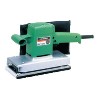 HIKOKI SV 12SE Handling Instructions Manual