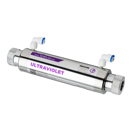 Ispring UVF11 B-A Installation Instructions & User Manual
