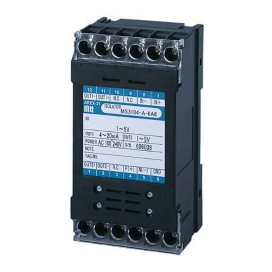 MTT MS3101 User Manual