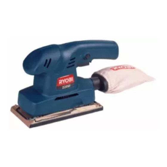 Ryobi S33K User Manual