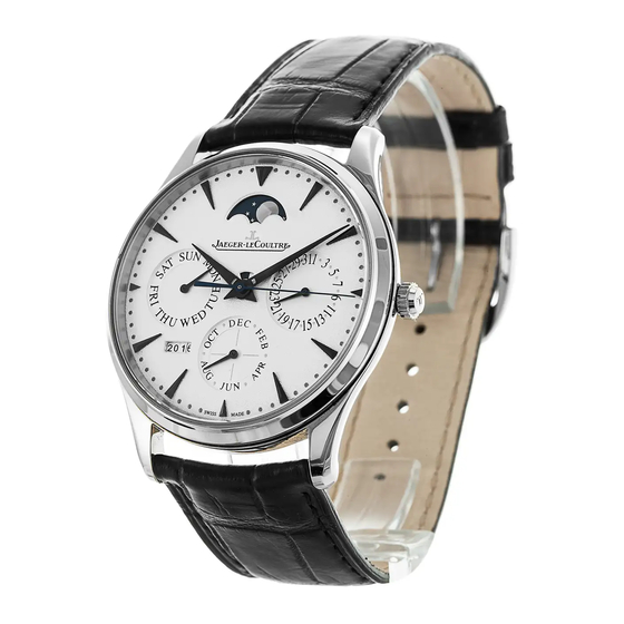 Jaeger-leCoultre MASTER ULTRA THIN PERPETUAL CALENDAR Manual