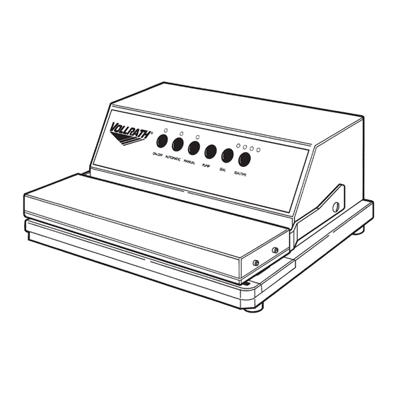 Vollrath JUNIOR Operating And Service Manual