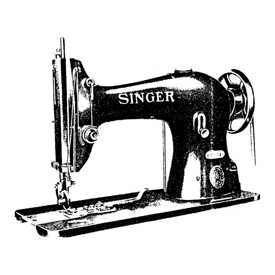 Singer 44-14 List Of Parts