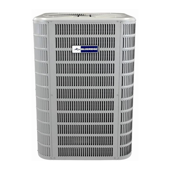Blueridge BHP15 Installation Instructions Manual