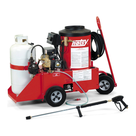 Hotsy 558-A Powered Pressure Washer Manuals