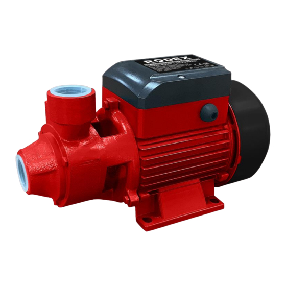 RODEX RDX873 Instruction Manual