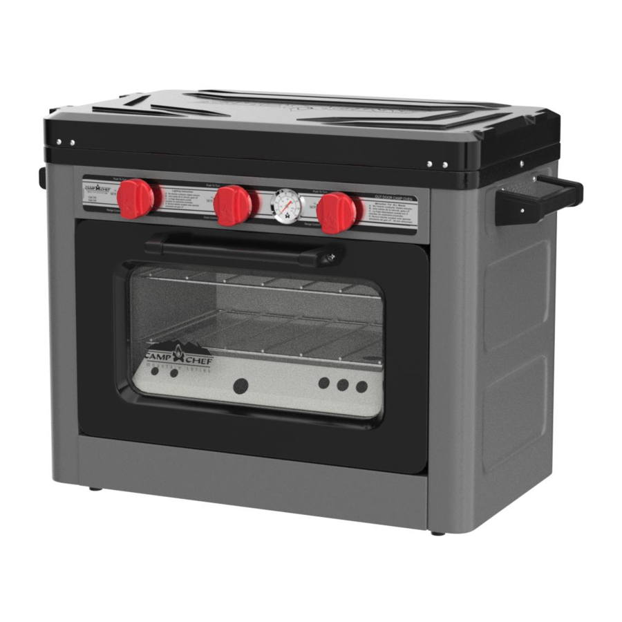 Camp Chef DELUXE COVEND - OUTDOOR OVEN Manual