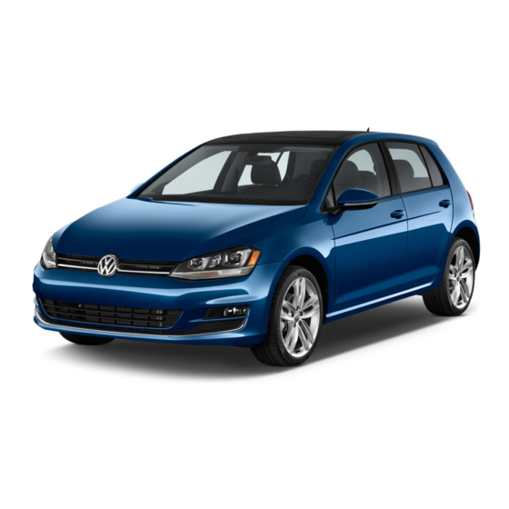Volkswagen 2015 Golf GTI Technical Specifications