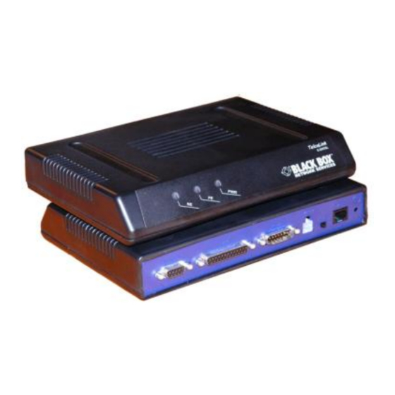 Black Box DESKTOP TELCO User Manual