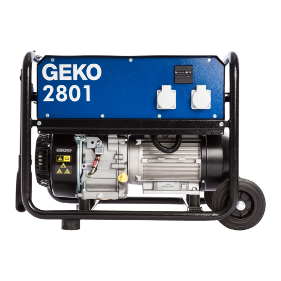 Metallwarenfabrik Gemmingen Geko 2801 E-A/MHBA User Manual