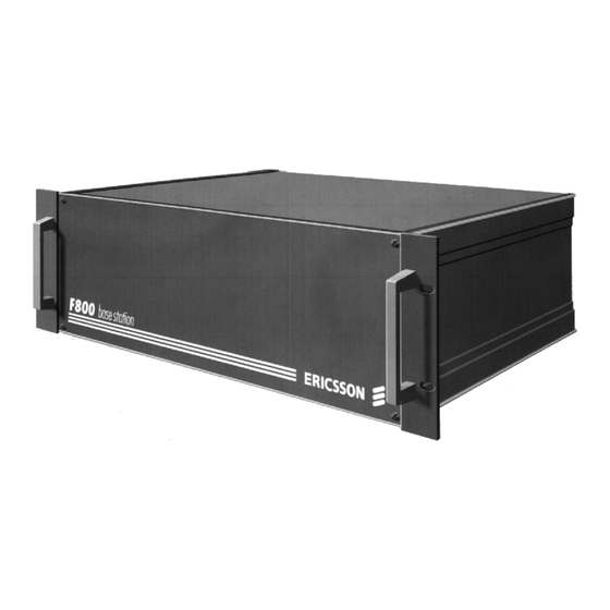 Ericsson Base Station F800 Field Service Manual