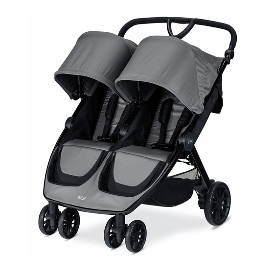 BRITAX B-LIVELY DOUBLE STROLLER USER MANUAL | ManualsLib