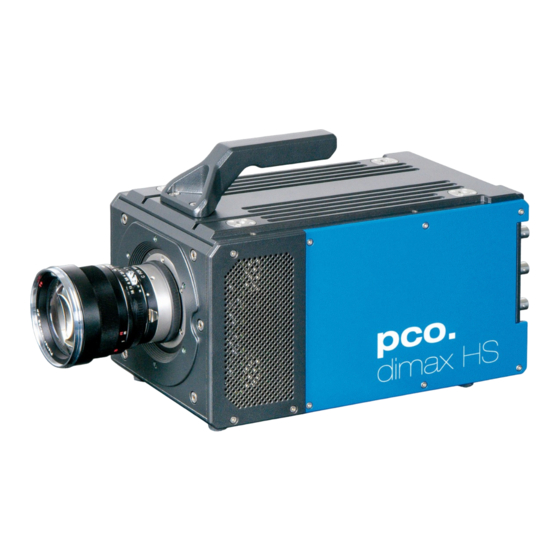 Pco dimax HD User Manual