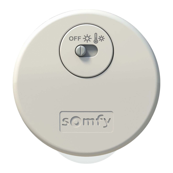 SOMFY Sunis Instruction