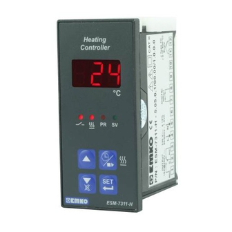 EMKO ESM-7311-H Control Device Manuals