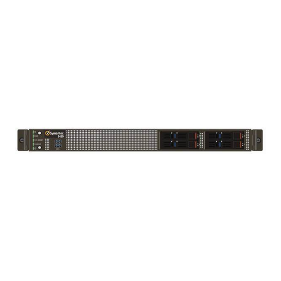Symantec SSP-S410 Quick Start Manual