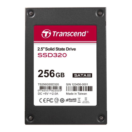 Transcend SSD720 User Manual