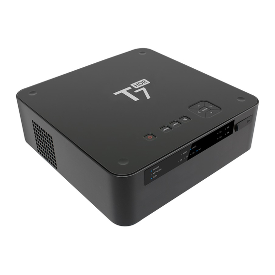 User Manuals: DigitalZone T7HDR UHD Stream Generator