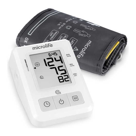 Microlife BP B2 Basic Instruction Manual
