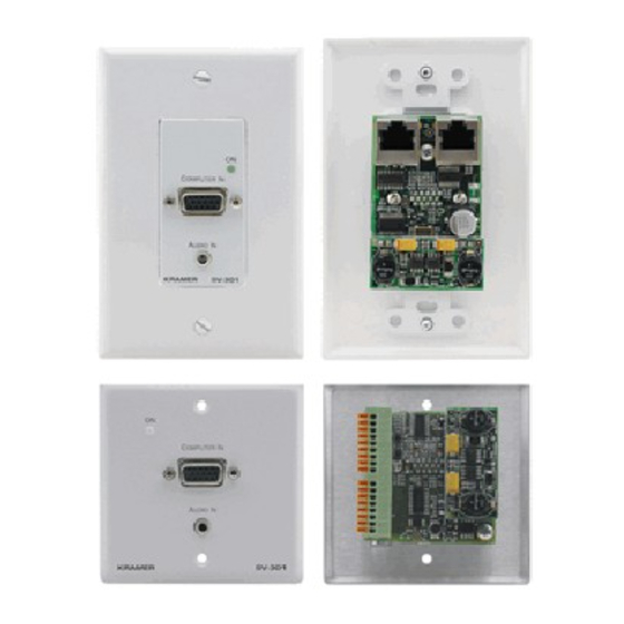 Kramer SV-301 User Manual