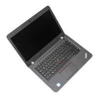 Lenovo ThinkPad E460 Installation Manual