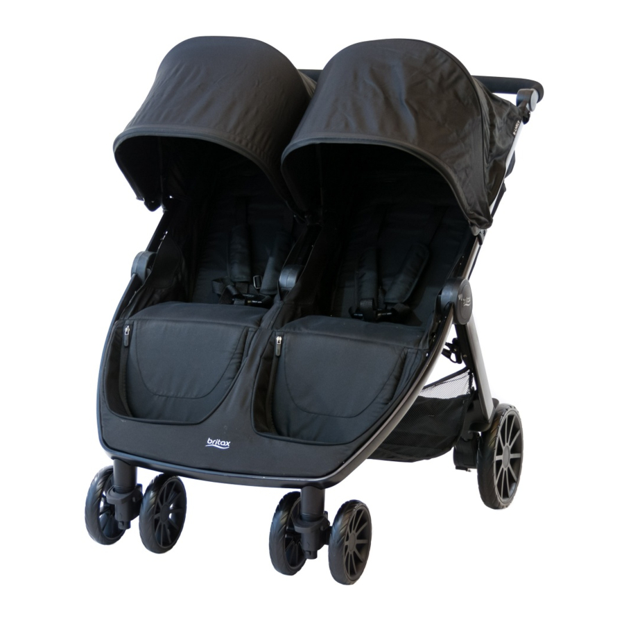 Britax B-Lively Double - Stroller Manual