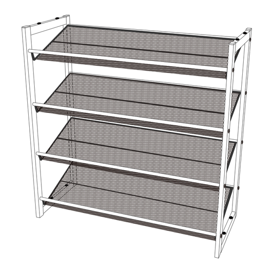 ORGANIZE IT ALL 23544 Assembly Instructions