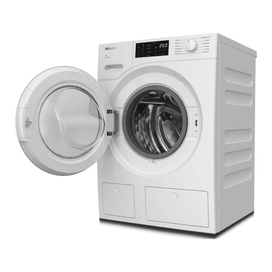 Miele WWD 660 Manual
