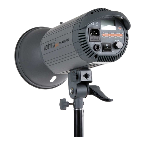 Foto Walser walimex pro VC-200 PLUS Instruction Manual
