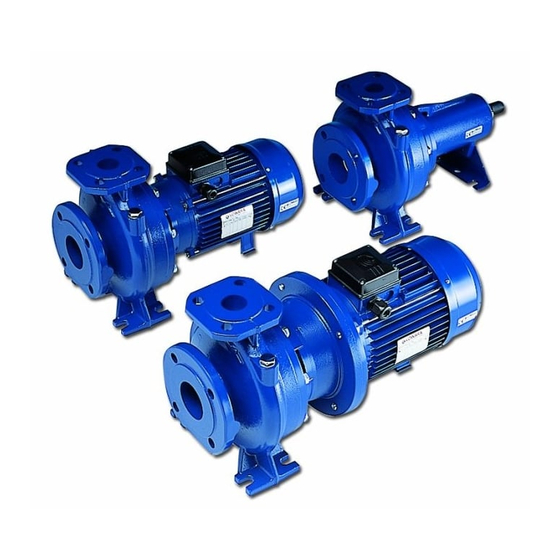 Lowara SHS SERIES Instructions For Installation And Use Manual