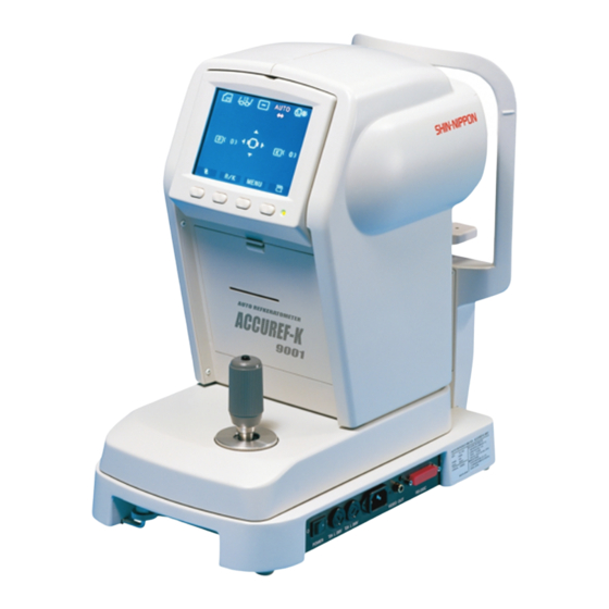 Shin-Nippon ACCUREF-K 9001 Operation Manual