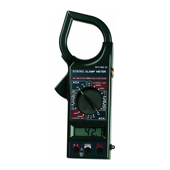 Velleman DCM266L User Manual
