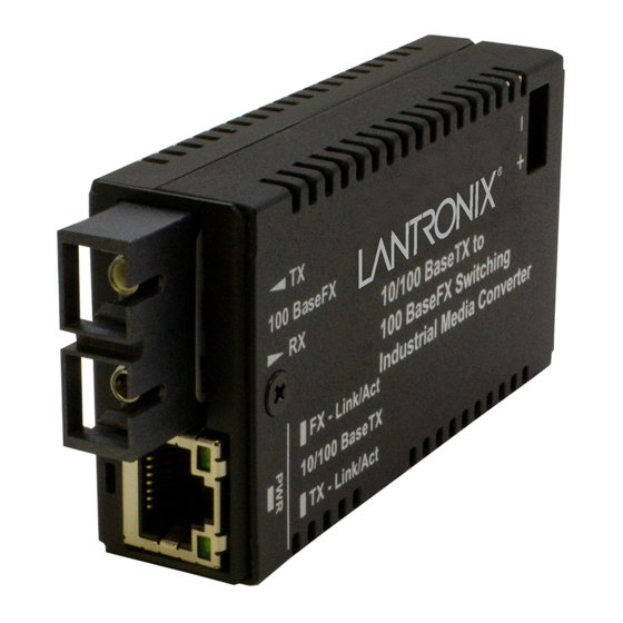 Lantronix M/E-PSW-FX-02 User Manual