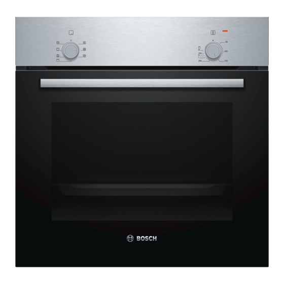 Bosch HBF010B 1S Series User Manual