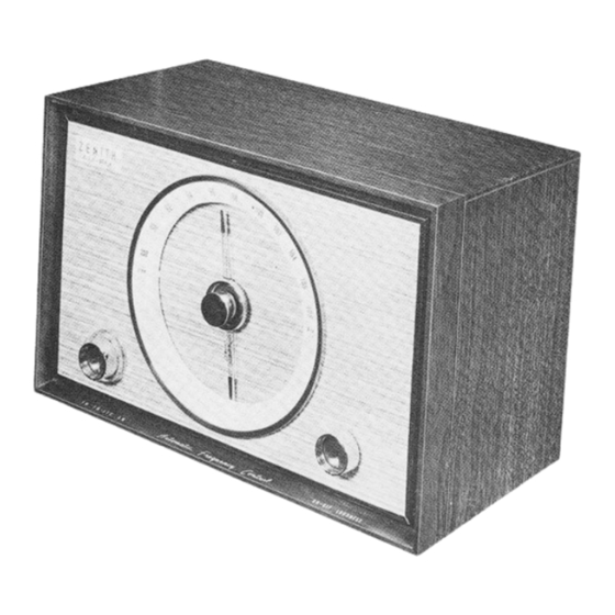 Howard ZENITH PHOTOFACT C835E Manual