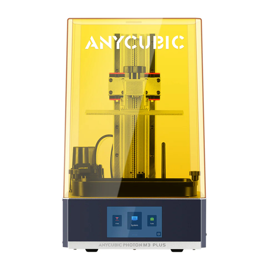 Anycubic Photon M3 Plus Manual