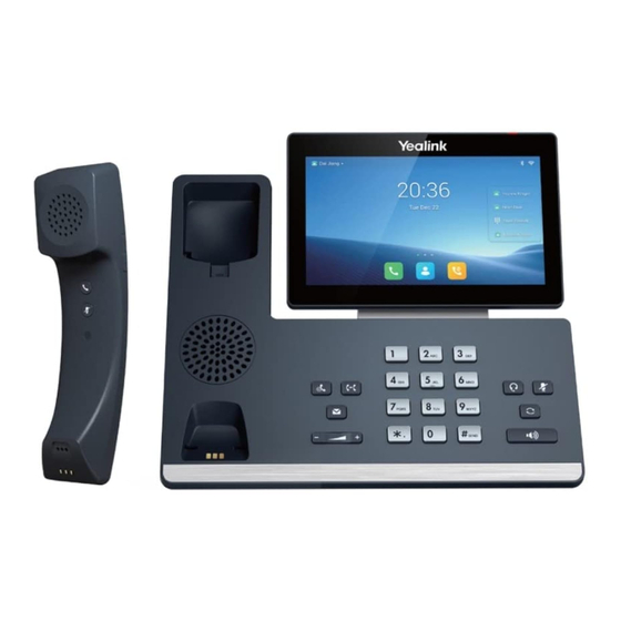 Yealink T58W User Manual