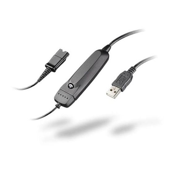 Plantronics DA40 Installation Manual