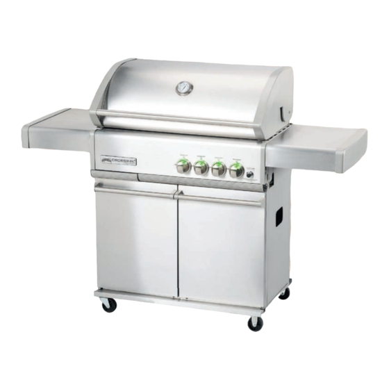 User Manuals: HEATSTRIP Crossray TCS2PL BBQ Grill