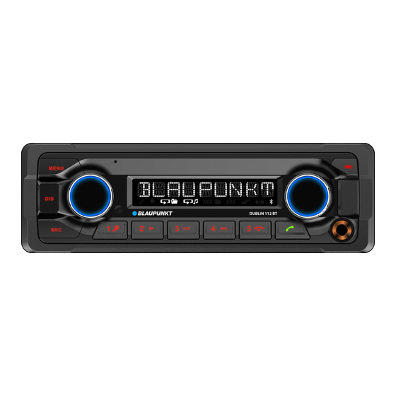 Blaupunkt DENVER 212 DAB BT Short Operating And Installation Instructions