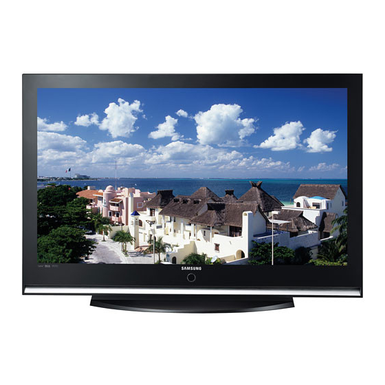 Samsung HP-T5044 Owner's Instructions Manual